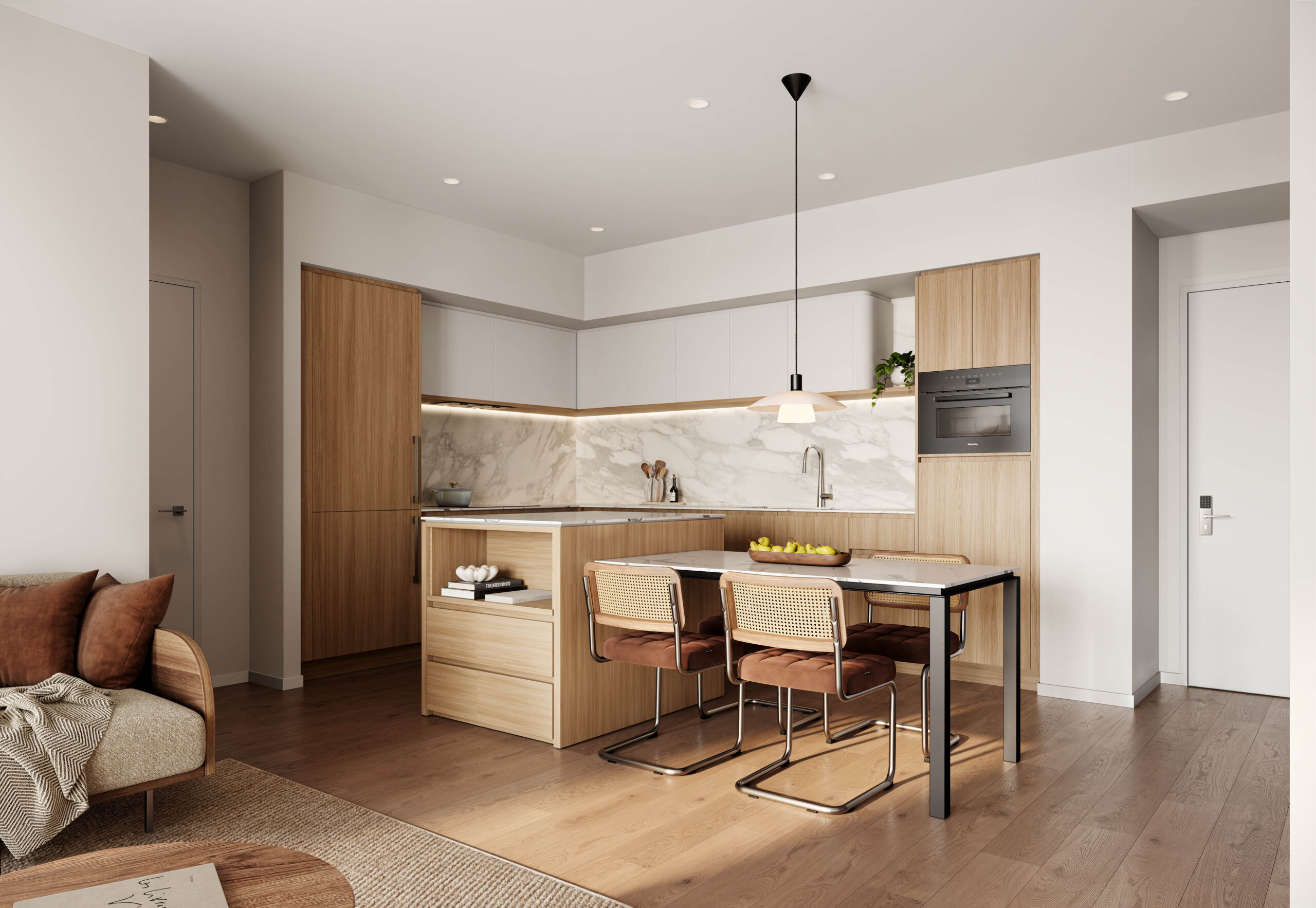 ROMEO APARTMENTS V13 KITCHEN DINING TYPE F