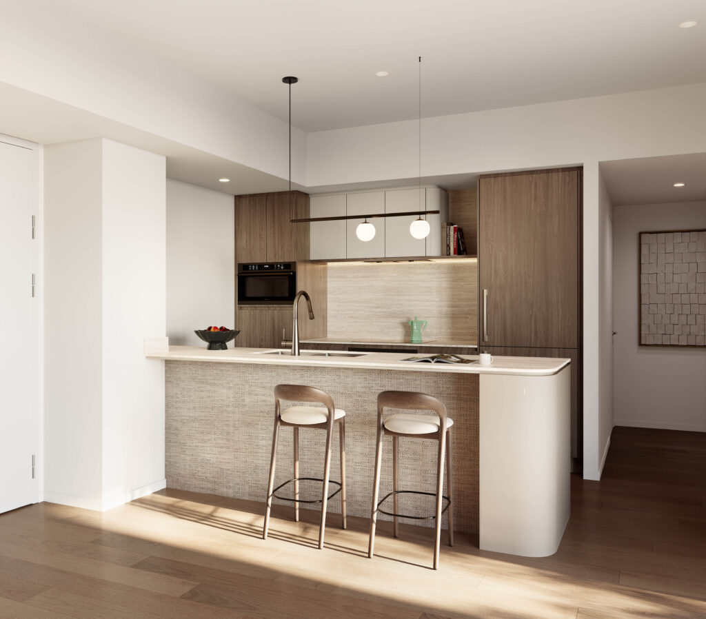 ROMEO APARTMENTS V19 INT TYPE G KITCHEN SCH B